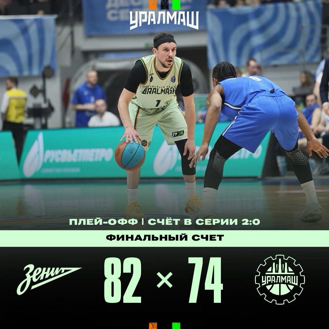 2:0 В ПОЛЬЗУ «ЗЕНИТА»